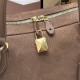 Mirror Quality Replica Loro Piana Small Suede Shoulder Bag Llama Brown Clone