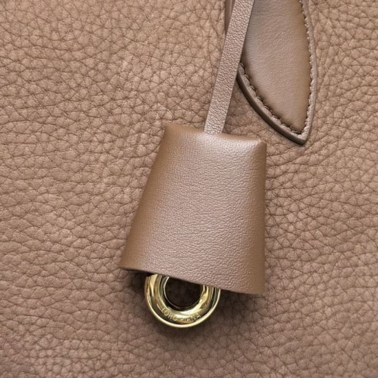 Mirror Quality Replica Loro Piana Small Suede Shoulder Bag Llama Brown Clone