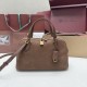 Mirror Quality Replica Loro Piana Small Suede Shoulder Bag Llama Brown Clone