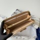 Mirror Quality Replica Dior Lady Dior Voyageur Zip Around Wallet Apricot Clone
