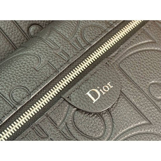 Mirror Quality Replica Dior Rider Backpack with Oblique Zip Black Clone