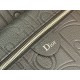 Mirror Quality Replica Dior Rider Backpack with Oblique Zip Black Clone
