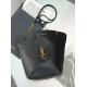 Mirror Quality Replica YSL Saint Laurent Pochon Bucket Bag Black Clone