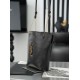 Mirror Quality Replica YSL Saint Laurent Pochon Bucket Bag Black Clone