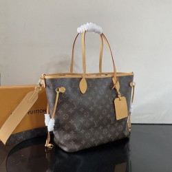 Mirror Quality Replica Louis Vuitton Neverfull Inside Out Bag M28376 Brown Clone