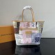 Mirror Quality Replica Louis Vuitton Neverfull Inside Out Bag M28376 Brown Clone