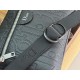Mirror Quality Replica Dior Rider Shoulder Bag with Zip Black Clone