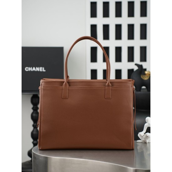 Luxury Replica Chanel Jennie Tote Bag Brown Knockoff Mirror Quality Replica Chanel Jennie Tote Bag Brown Clone