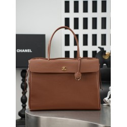 Mirror Quality Replica Chanel Jennie Tote Bag Brown Clone