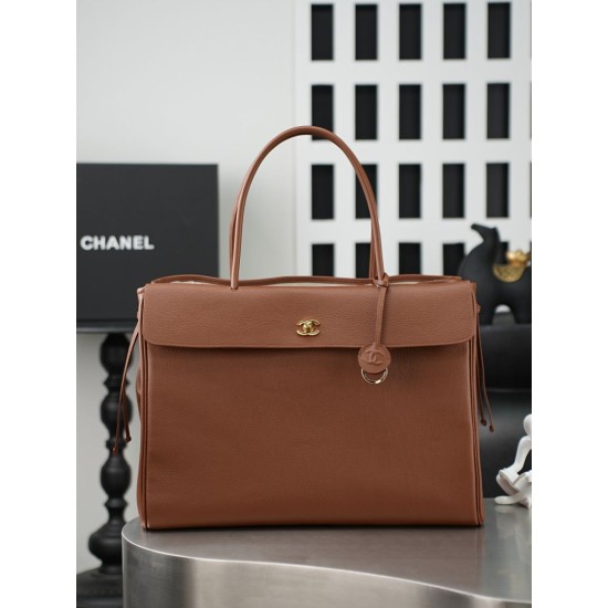 Luxury Replica Chanel Jennie Tote Bag Brown Knockoff Mirror Quality Replica Chanel Jennie Tote Bag Brown Clone