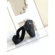 Mirror Quality Replica Fendi FF Fabric Belt Bag Black Clone