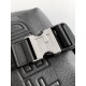 Mirror Quality Replica Fendi FF Fabric Belt Bag Black Clone