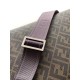 Mirror Quality Replica Fendi Shoulder Bag with Diagonal FF Logo Clone