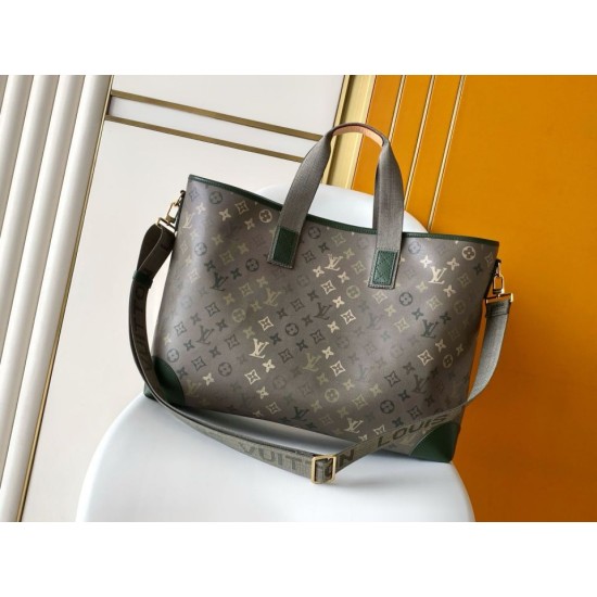 Mirror Quality Replica Louis Vuitton Uptown Tote Bag M29269 Green with 163 Chips Clone