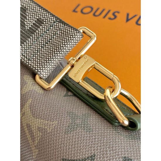 Mirror Quality Replica Louis Vuitton Uptown Tote Bag M29269 Green with 163 Chips Clone