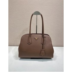 Mirror Quality Replica Prada Palisander Tote Bag 1BG606 Brown Clone