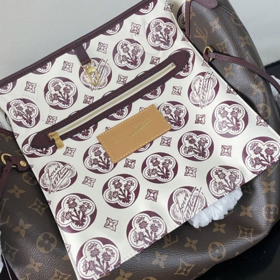 Mirror Quality Replica Louis Vuitton Bag Vuitton M28377 Neverfull Inside Out MM Clone