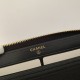 Fake Calfskin Gold-Tone Metal Wallet AP1899 black Replica