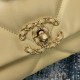 Replica Large 19 Wool Tweed Flap Bag AS1162 AS1160 Apricot Replica Large 19 Wool Tweed Flap Bag AS1162 AS1160 Apricot