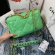 Fake Large 19 Wool Tweed Flap Bag AS1162 AS1160 Green Replica Replica Large 19 Wool Tweed Flap Bag AS1162 AS1160 Green