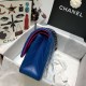 Fake Classic Flap Bag A0112 Color hardware Blue Replica