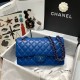 Fake Classic Flap Bag A0112 Color hardware Blue Replica