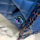 Fake Classic Flap Bag A0112 Color hardware Blue Replica
