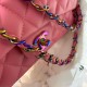 Fake Classic Flap Bag A0112 Color hardware Rose Replica