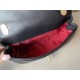 Replica New Mini Crystal Pearls Chain Bag AS2210 Black