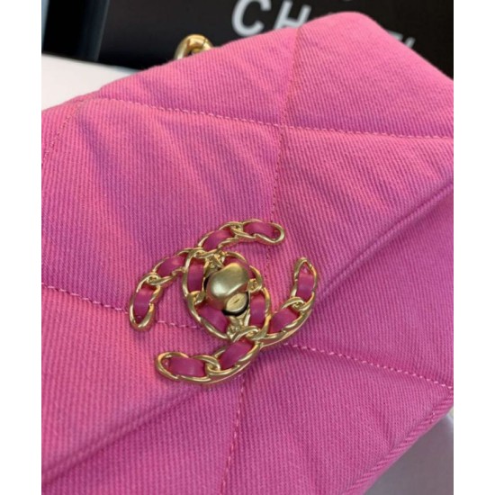 Replica Large 19 Wool Tweed Flap Bag AS1162 AS1160 Rose Replica Large 19 Wool Tweed Flap Bag AS1162 AS1160 Rose