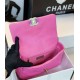 Replica Large 19 Wool Tweed Flap Bag AS1162 AS1160 Rose Replica Large 19 Wool Tweed Flap Bag AS1162 AS1160 Rose