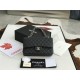 Replica Classic Flap Bag A1112 Black Silver Hardware