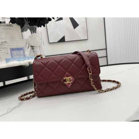 Replica Geometric Flap Bag AS2634 Red