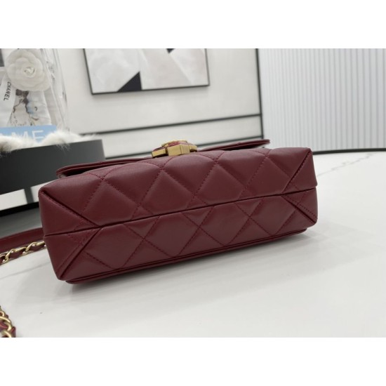 Replica Geometric Flap Bag AS2634 Red