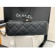 Replica Grained Calfskin Flap Bag AS2438 Black