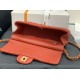 Replica Grained Calfskin Flap Bag AS2438 Red