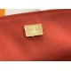 Replica Grained Calfskin Flap Bag AS2438 Red