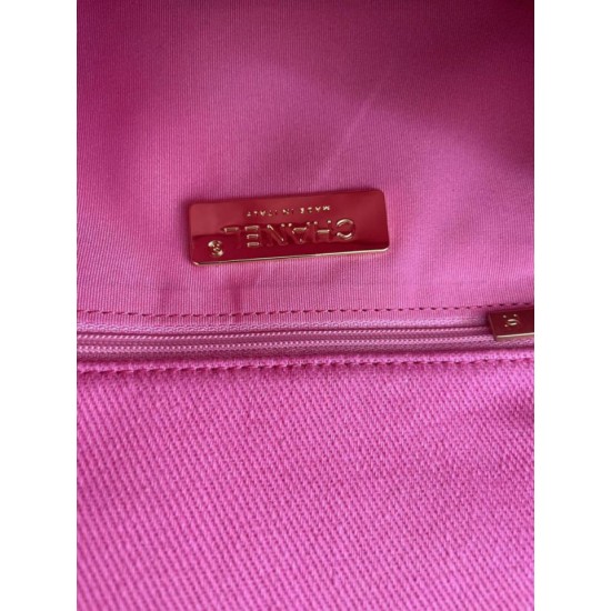 Replica Large 19 Tweed Flap Bag AS1162 AS1160 Red