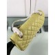 Replica Large Classic Handbag Grained Calfskin &amp; Gold-Tone Metal A56800 Yellow