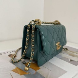 Replica Vintage Mini Flap Bag AS2615 Green