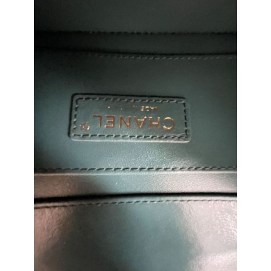 Replica Vintage Mini Flap Bag AS2615 Green