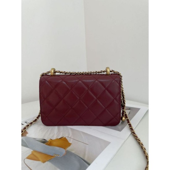 Replica Vintage Mini Flap Bag AS2615 Red