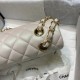 Fake Classic Flap Bag A1112 Beige Replica