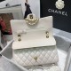 Fake Classic Flap Bag A1112 Beige Replica