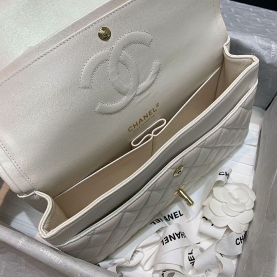 Fake Classic Flap Bag A1112 Beige Replica