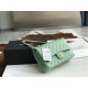 Replica Classic Flap Bag A1112 Light Green Silver Hardware
