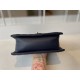 Replica Calfskin Mini Sqaure Flap Bag AS2468 Blue