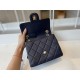 Replica Calfskin Mini Sqaure Flap Bag AS2468 Blue