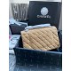 Fake Classic Flap Bag A1112 Apricot Replica