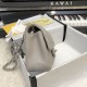 Replica Classic Flap Bag A1116 Gray Silver Hardware